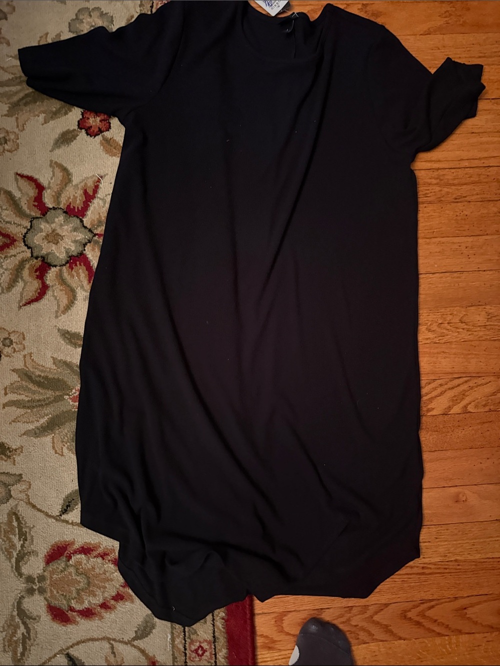 torrid Black Short-Sleeve Midi Dress